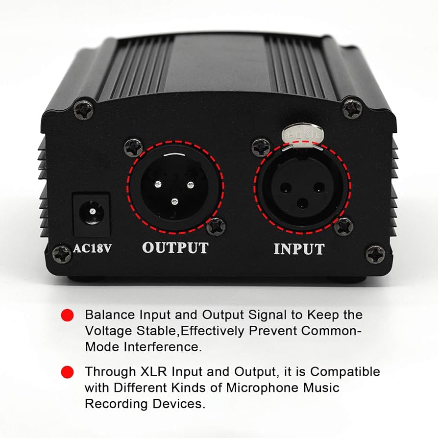 M　Phantom I 48V Phantom Power Supply Amazon.com: Art Pro Audio Phantom I 48V Phantom Power Supply